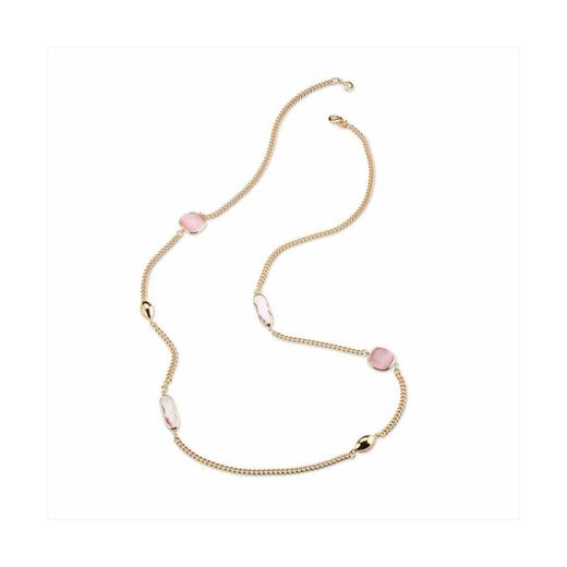 Collar Bronze 95cm Sovrani J8559 Arielle Pedra Rosa