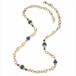 Collar Bronce Dorado Sovrani Mujer J11475 Circonitas Multicolor 90cm