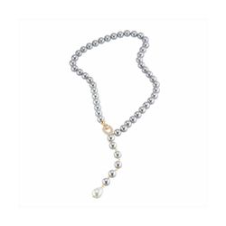 Collar Bronce Dorado Sovrani Mujer J8985 Perlas & Circonitas 45+10cm