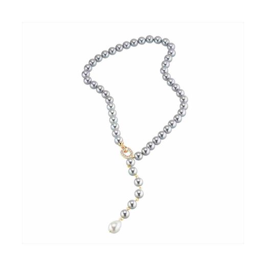 Collar Bronce Dorado Sovrani Mujer J8985 Perlas & Circonitas 45+10cm
