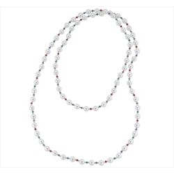 Collar Bronce Sovrani Mujer J12612 Perlas & Circonitas Multicolor 110cm
