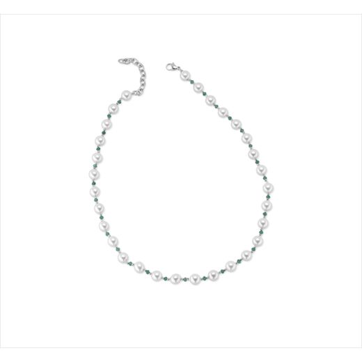 Collar Bronce Sovrani Mujer J12616 Perlas 45+5cm