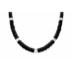 Collar Hematites - Acero Liska Hombre MS016CL Lisa