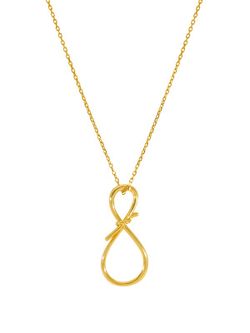 Collar Marea Mujer D03207/AJ Plata Dorada