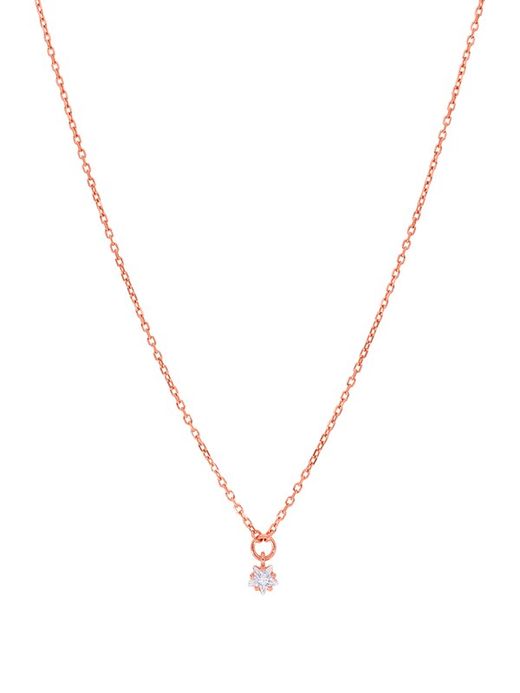 Collier Femme Marea D03207/AP Rose Argent