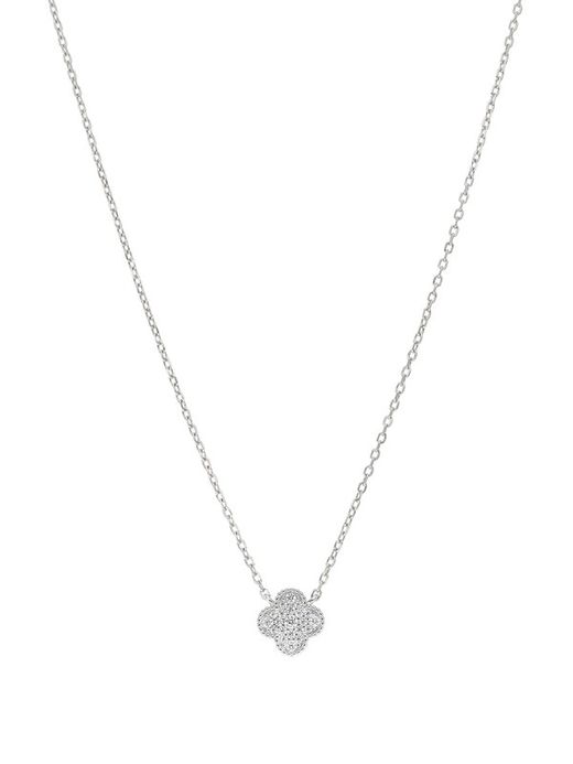 Collar Marea Plata D02807/AX Flor Circonites