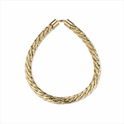 Collar Metal Dorado Sovrani Mujer J9733 Malla Lurex 43+5cm