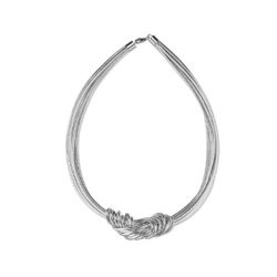 Collar Metal Sovrani Mujer J9761 Malla Lurex C. Nudo 45+5cm