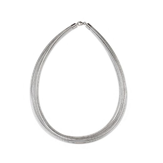 Collar Metal Sovrani Mujer J9762 Malla Lurex 45+5cm