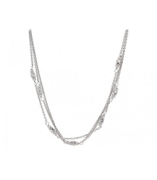 Collaret Multiple Plata Liska LAF6357CL Circonites