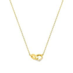 Collar Oro 18kts (18)3.5025.22 Je Te Tiens 0.08ct GH SI Diamantes
