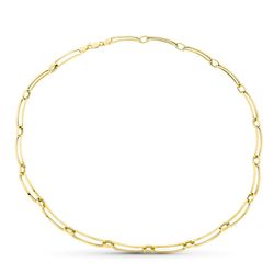 Collar Oro 18kts Eslabon Alargado 12000169