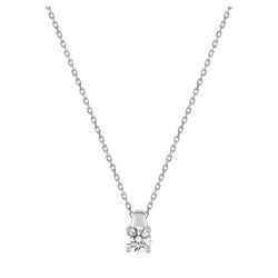 Collar Oro Blanco 18kts Argyor-MRM (18)3.7064.51 Diamante H SI