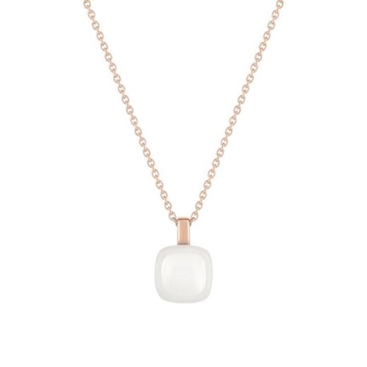 Collier Joelli en or rose 18 carats (18) J30006.M4 Candy Luna Blanca