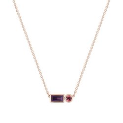 Collar Oro Rosa 18kts Joelli (18)J30009.B4 Chromatic Amatista