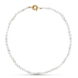 Naszyjnik z pereł hodowlanych 5,5 mm zapięcie Timon Gold 18kt 2543