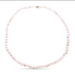 Collar Perla Cultivada Barroca 90cm Cierre Mosqueton 13849