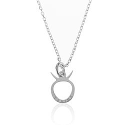 Collar Plata 37+4cm CO00418RH Zodiaco Tauro