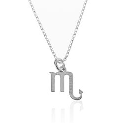 Collar Plata 37+4cm CO00424RH Zodiaco Escorpio