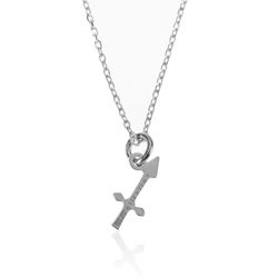 Collar Plata 37+4cm CO00425RH Zodiaco Sagitario