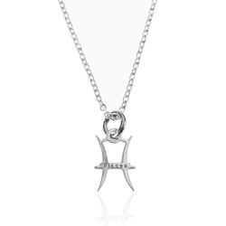 Collar Plata 37+4cm CO00428RH Zodiaco Piscis