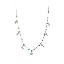 Collar Plata 38+5cm COL0632RHVAXX Charms