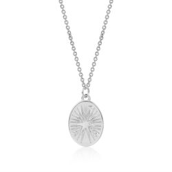 Collar Plata 40+10cm COL0604RHXXXX Estrella