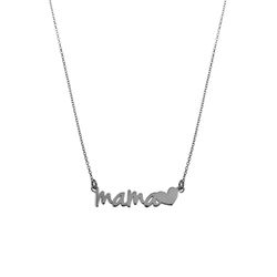 Collier Argent 43cm COL0618RH Maman
