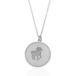 Collar Plata 54+5cm CO00431RH Zodiaco Aries
