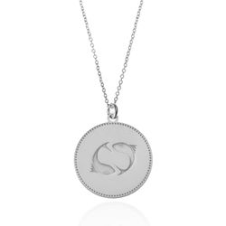 Collar Plata 54+5cm CO00442RH Zodiaco Piscis