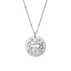 Collar Plata 55+5cm CO00462RH Zodiaco Tauro