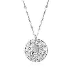 Collar Plata 55+5cm CO00469RH Zodiaco Sagitario
