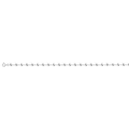 Collar Plata Argyor MRM (AG)331225C Eslabones En Brillo