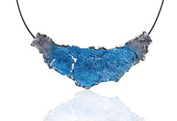 Collar Plata Arior Intenzza Azul Grande 1130367XPU