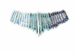 Collar Plata Arior Junc Azul 1130424XPU