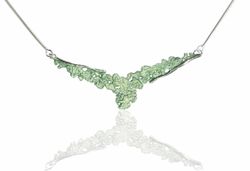 Collar Plata Arior Symphony Verde 1130415XPU