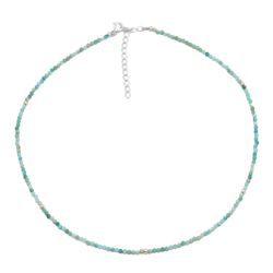 Colgante Plata Mujer COM0056RHAZ Piedras Minerales Amazonita