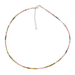 Colgante Plata Mujer COM0056RHTR Piedras Minerales Turmalina