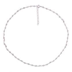 Collar Plata COM0132PLLP Piedras Minerales Lapislázuli
