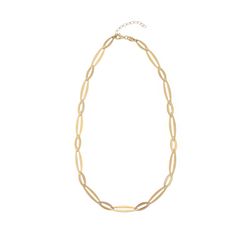 Collar Plata Dorada 24x5mm - 13x5mm COL0685DO Eslabón