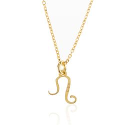 Collar Plata Dorada 37+4cm CO00421DO Zodiaco Leo