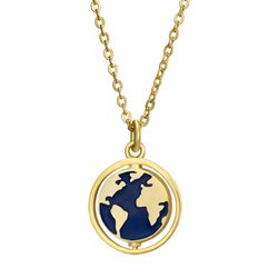 Collar Plata Dorada 38+4cm COL0676DOEA Mundo