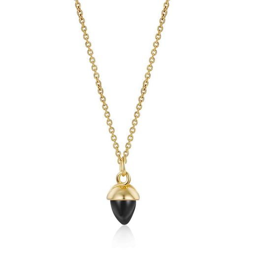 Colar Prata Dourado 38+5cm COL0609DOBKXX Bala
