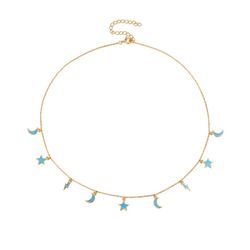 Collar Plata Dorada 38+5cm COL0623DOETXX Charms