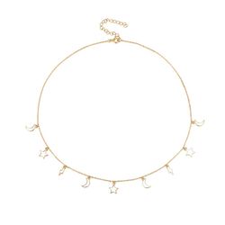 Collar Plata Dorada 38+5cm COL0623DOEW Charms