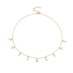 Collar Plata Dorada 38+5cm COL0623DOMEXX Charms