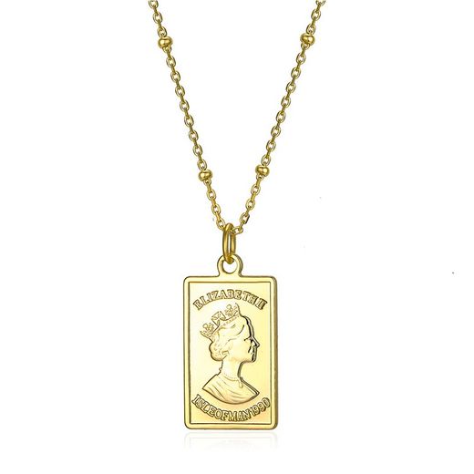 Collar Plata Daurada 54+3+3cm CO00454DO Bullion