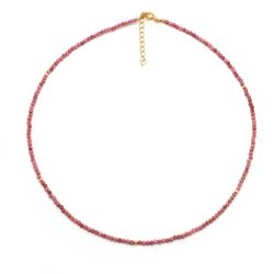 Colgante Plata Dorada Mujer COM0056DOPL Piedras Minerales Piedra Luna