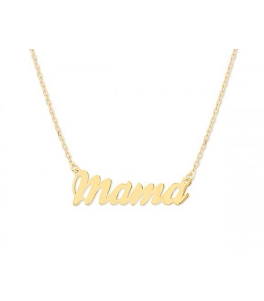 Pendentif Liska en argent plaqué or pour femme MAMA10CL-D Mom
