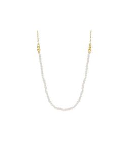 Colgante Plata Dorada Liska Mujer ML07CL-D Piedras Blancas